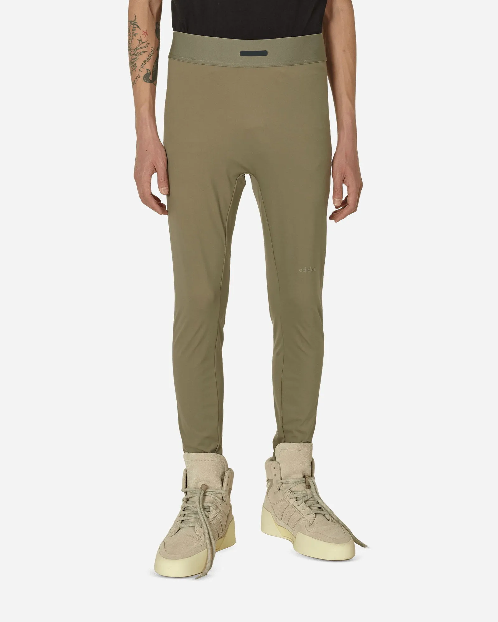 adidas Originals Fear of God Athletics Running Leggings Clay