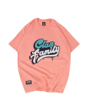 Camiseta clan rosa clan family