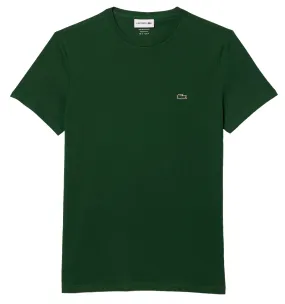 CAMISETA DE PUNTO JERSEY DE ALGODÓN PIMA HOMBRE LACOSTE