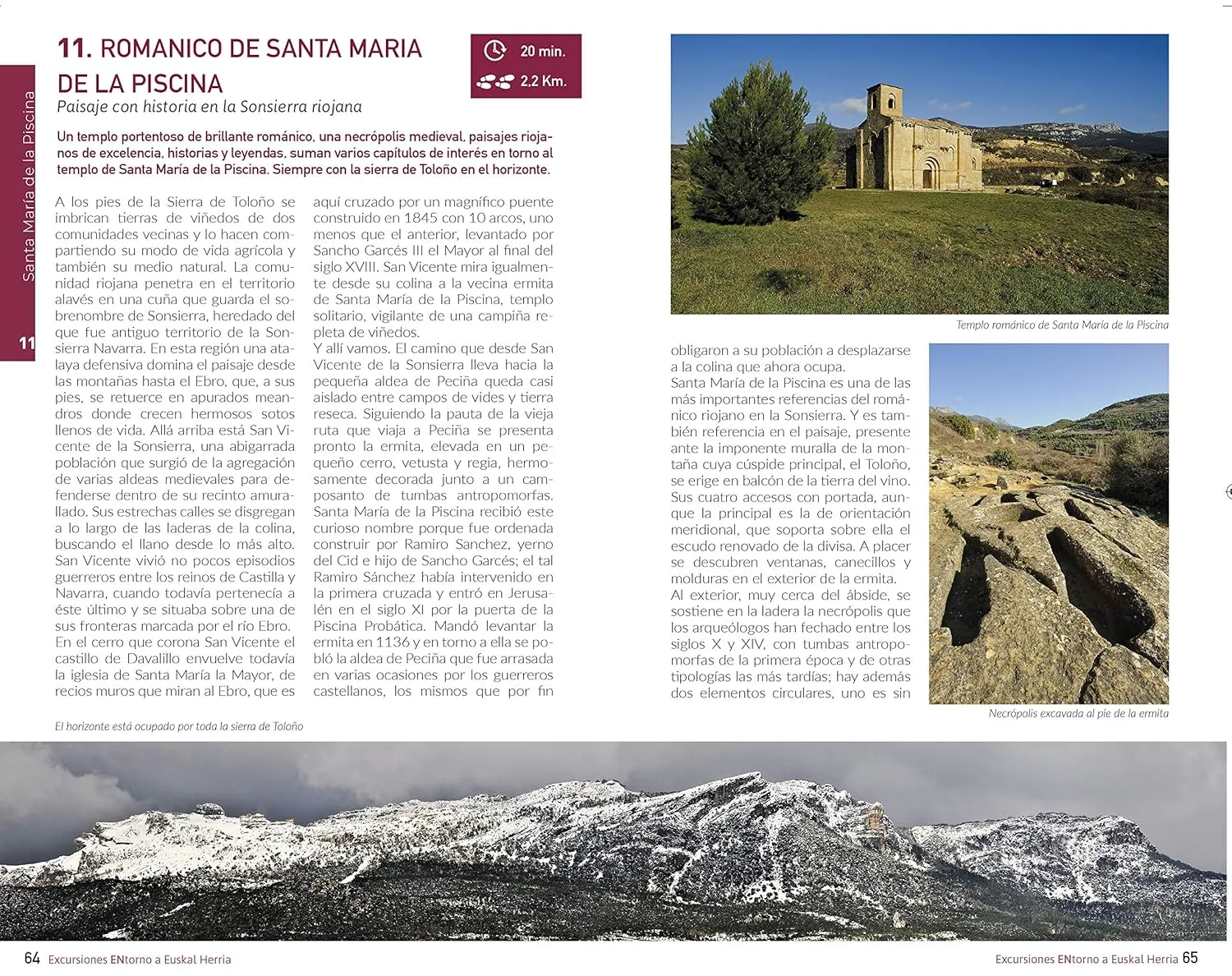 Excursiones en la naturaleza ENtorno a Euskal Herria: Castilla y León  Cantabria  Aquitania  La Rioja y Aragón