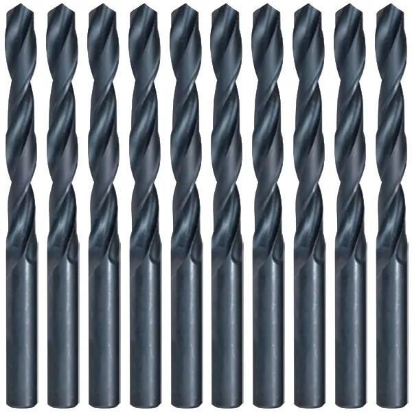 Makita - D-38663 - Juego de brocas para metal, R HSS, 6 mm, vástago cilíndrico, 10 piezas