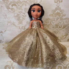 Muñeca de 15 Años Glitter Oro