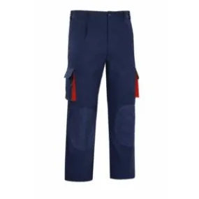 PANTALON TRABAJO T50 TERGAL AZ/RO CARGO MLTIBOL VESIN PRGM-33AM-T50