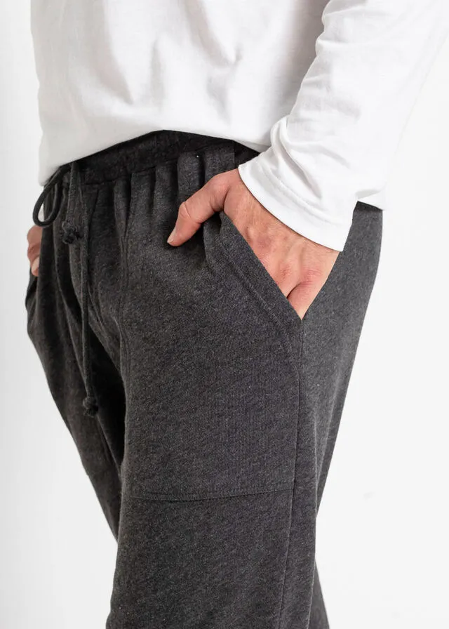 Pantalón de chándal Azul oscuro-gris oscuro jaspeado