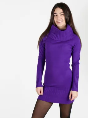 Solada Vestido de punto de mujer con cuello alto
