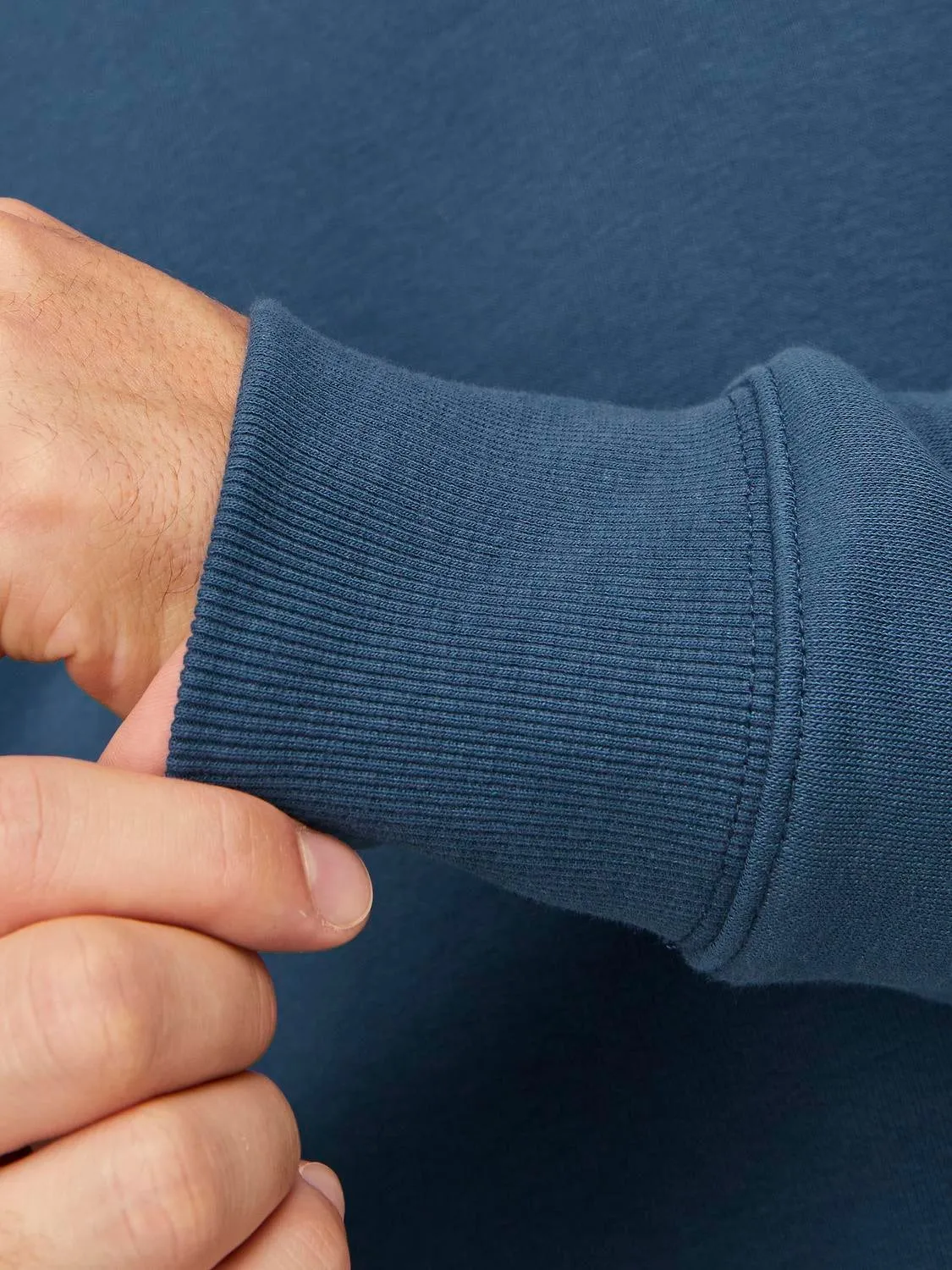 Sudadera Liso | Azul oscuro | Jack & Jones®
