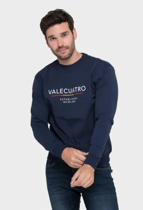 Sudadera Valecuatro España azul marino