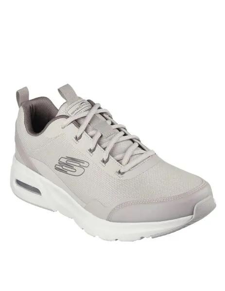 Zapatilla Skechers air con cámara blanco gris