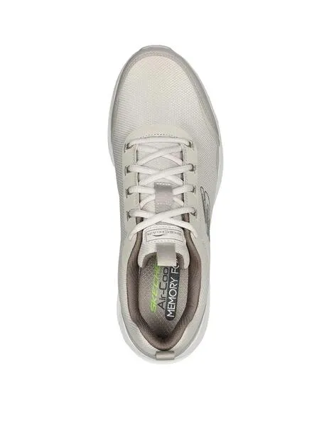 Zapatilla Skechers air con cámara blanco gris